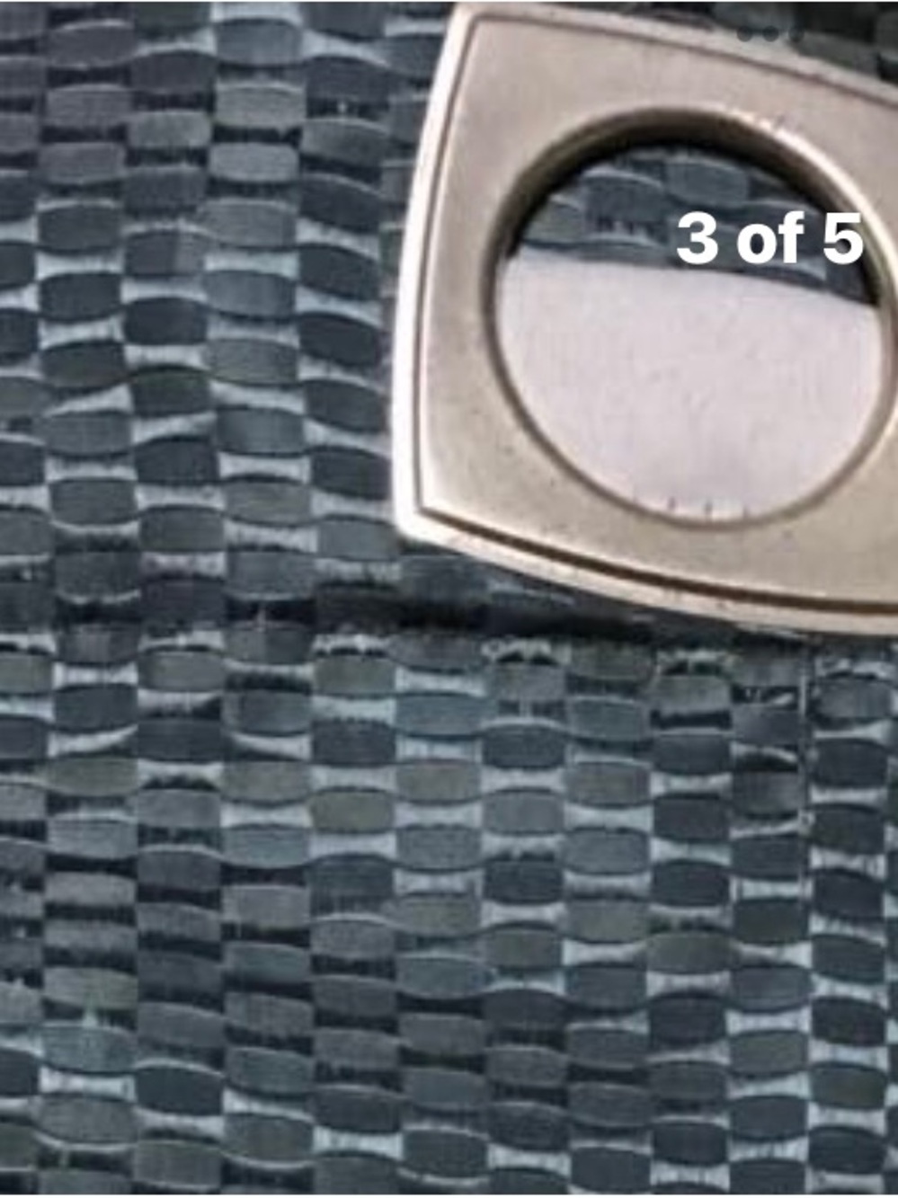 Modern Textured teal Curtain Panels in teal with Silver Ring